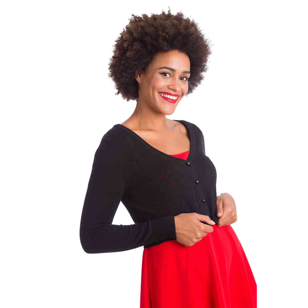 Dancing Days - LOVE DREAM Cardigan - Black